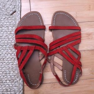 Orange Joes Sandals
